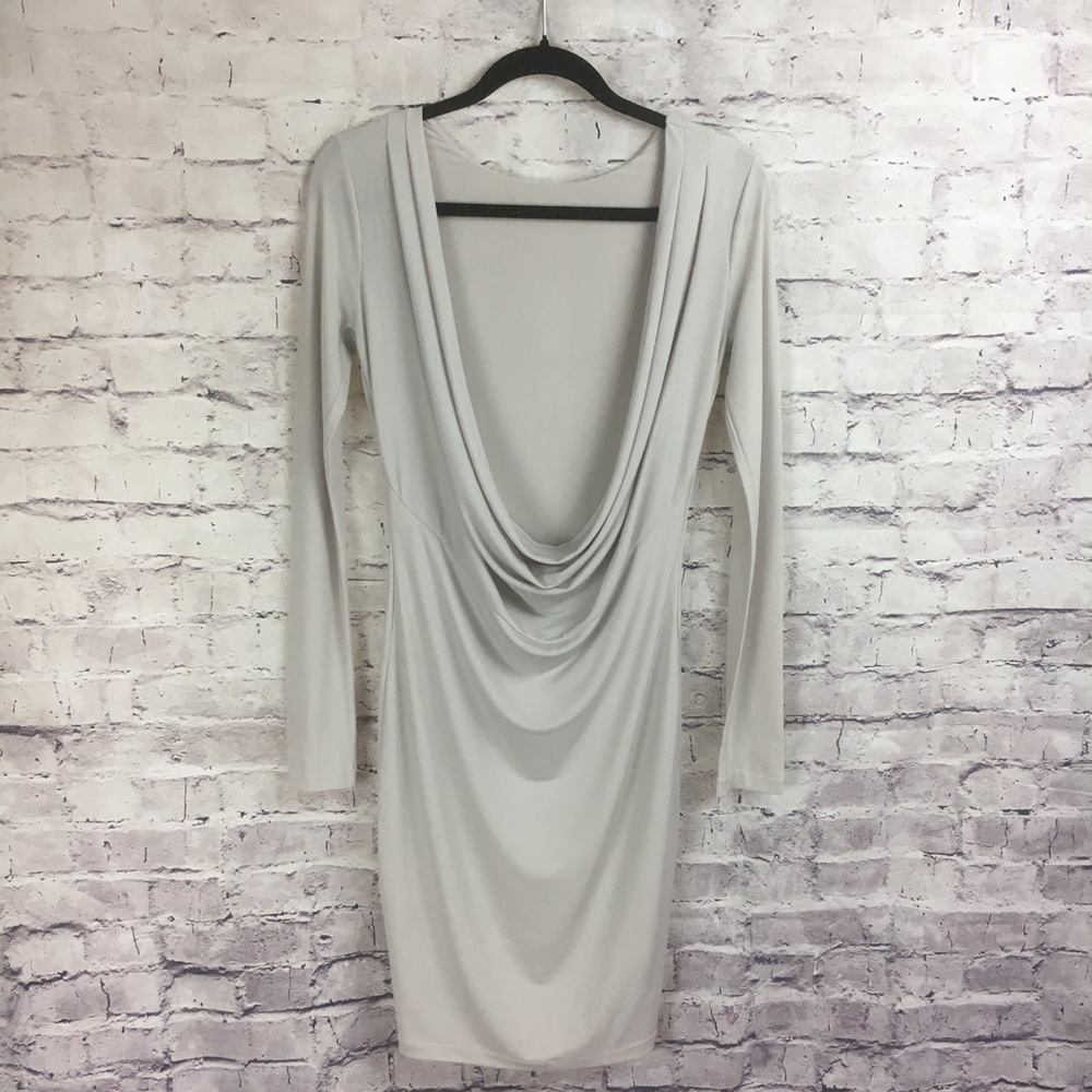 Sexy VS Gray Backless Dress - Picture 7 of 8